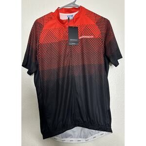 NWT BERGRISAR Men's Cycling Jerseys Short Sleeves Bike Shirt Sz Large
